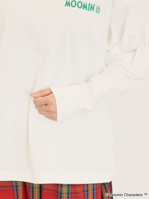 Samansa Mos2「【MOOMIN&times;Samansa Mos2】ALL STARロングTシャツ」|Tシャツ・カットソー|