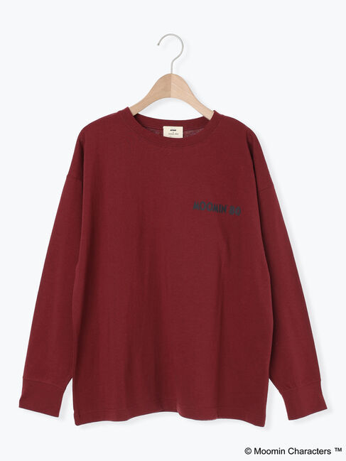 Samansa Mos2「【MOOMIN&times;Samansa Mos2】ALL STARロングTシャツ」|Tシャツ・カットソー|