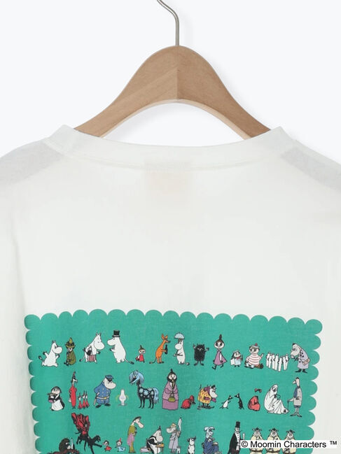 Samansa Mos2「【MOOMIN&times;Samansa Mos2】ALL STARロングTシャツ」|Tシャツ・カットソー|