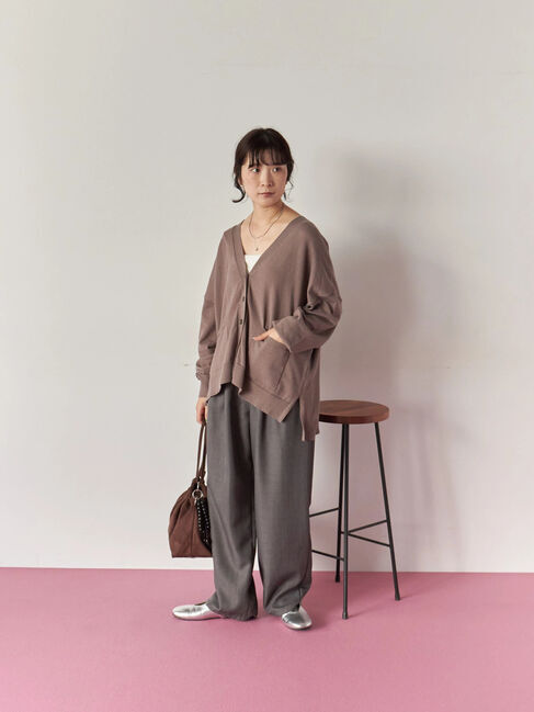 Samansa Mos2 blue「ドロップメタル2連ネックレス」|その他|