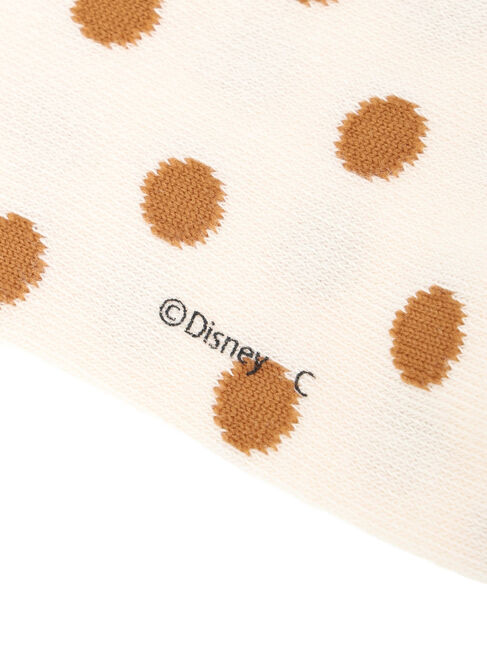 Samansa Mos2「【Disney】ミッキーマウス/ドット柄ソックス」|ソックス|