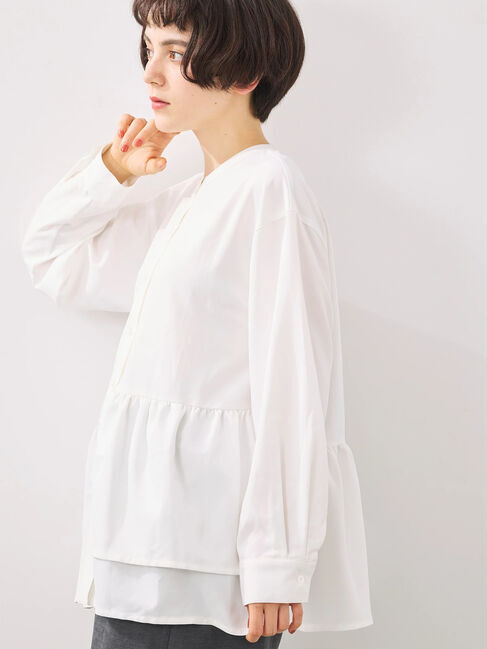 SM2「切替ギャザーブラウス」|シャツ・ブラウス|