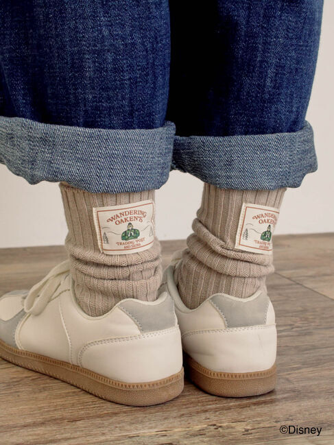 Samansa Mos2「【Disney】アナと雪の女王/タグ付きソックス」|ソックス|