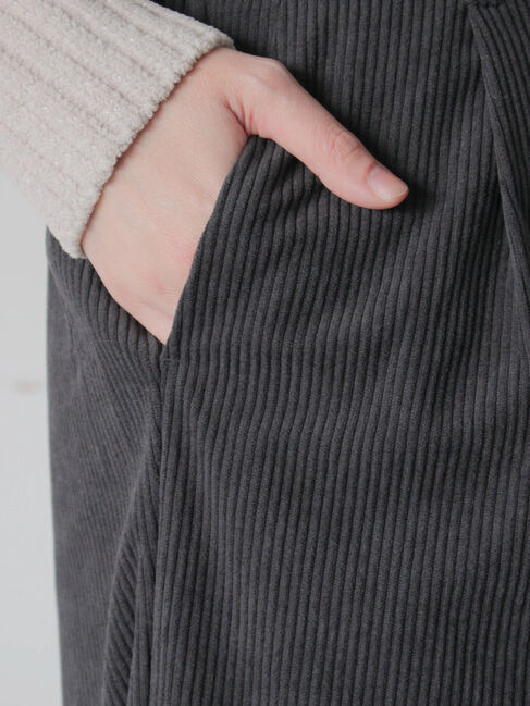 Samansa Mos2 blue「カットコールパンツ」|その他|