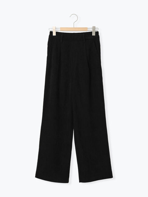 Samansa Mos2 blue「カットコールパンツ」|その他|