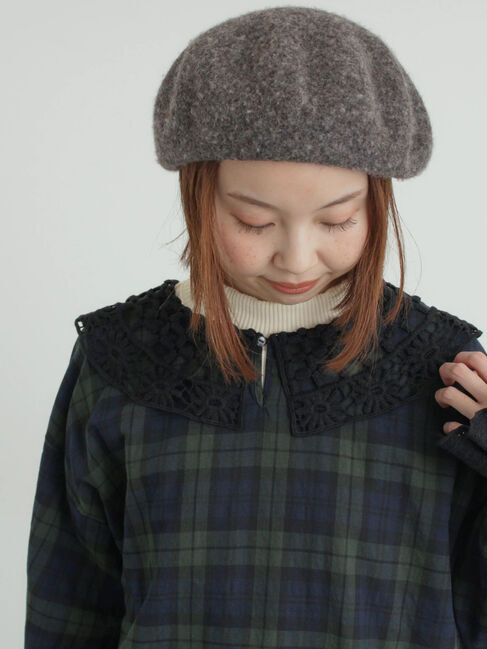 Samansa Mos2「リブハイネックインナー」|Tシャツ・カットソー|オフホワイト