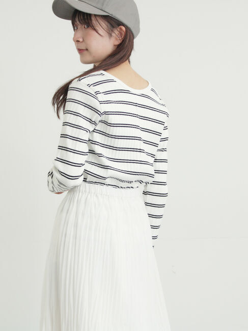 Samansa Mos2「前後2WAY柄アソートカットソー」|Tシャツ・カットソー|