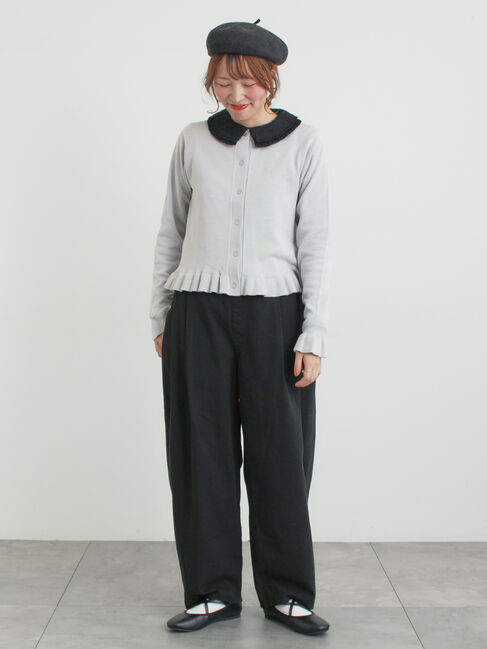 Samansa Mos2「ツータックカーブパンツ」|その他|