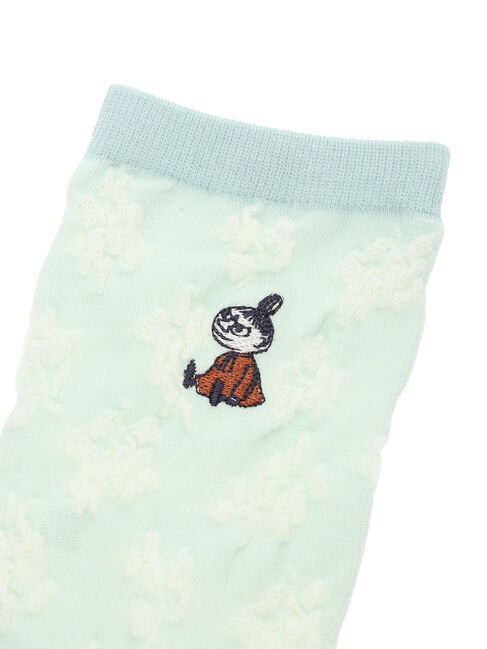 Samansa Mos2「【MOOMIN&times;SamansaMos2】リトルミイ刺繍花柄ソックス」|ソックス|