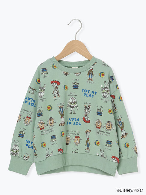 Samansa Mos2 Lagom「【Disney】トイ・ストーリー/総柄トレーナー」|Tシャツ・カットソー|