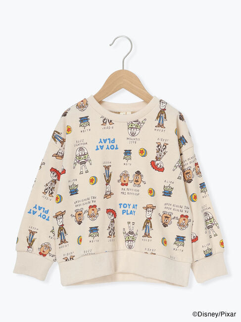 Samansa Mos2 Lagom「【Disney】トイ・ストーリー/総柄トレーナー」|Tシャツ・カットソー|
