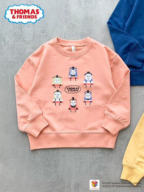 Samansa Mos2 Lagom「【きかんしゃトーマス】プリントトレーナー」|Tシャツ・カットソー|