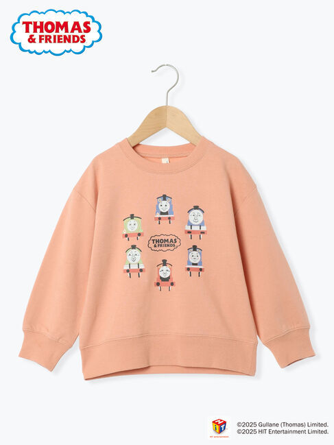 Samansa Mos2 Lagom「【きかんしゃトーマス】プリントトレーナー」|Tシャツ・カットソー|