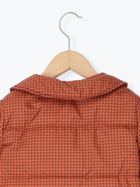 Samansa Mos2 Lagom「【撥水】チェック柄中綿ジャケット」|ブルゾン・スタジャン|