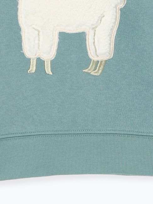 Samansa Mos2 Lagom「もふもふアルパカ裏起毛トレーナー」|Tシャツ・カットソー|