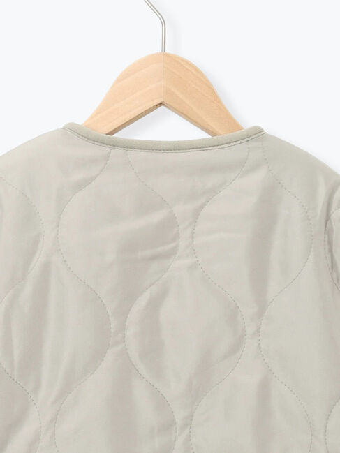 Samansa Mos2 Lagom「【撥水】キルト&times;ボアリバーシブルブルゾン」|ブルゾン・スタジャン|