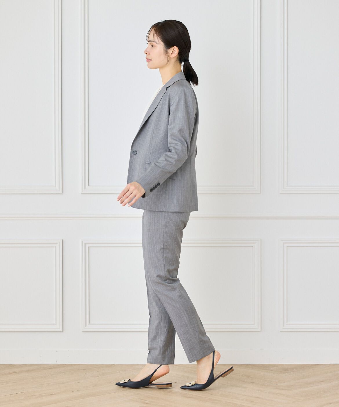 INED「シングルジャケット《CERRUTI》」|テーラードジャケット|