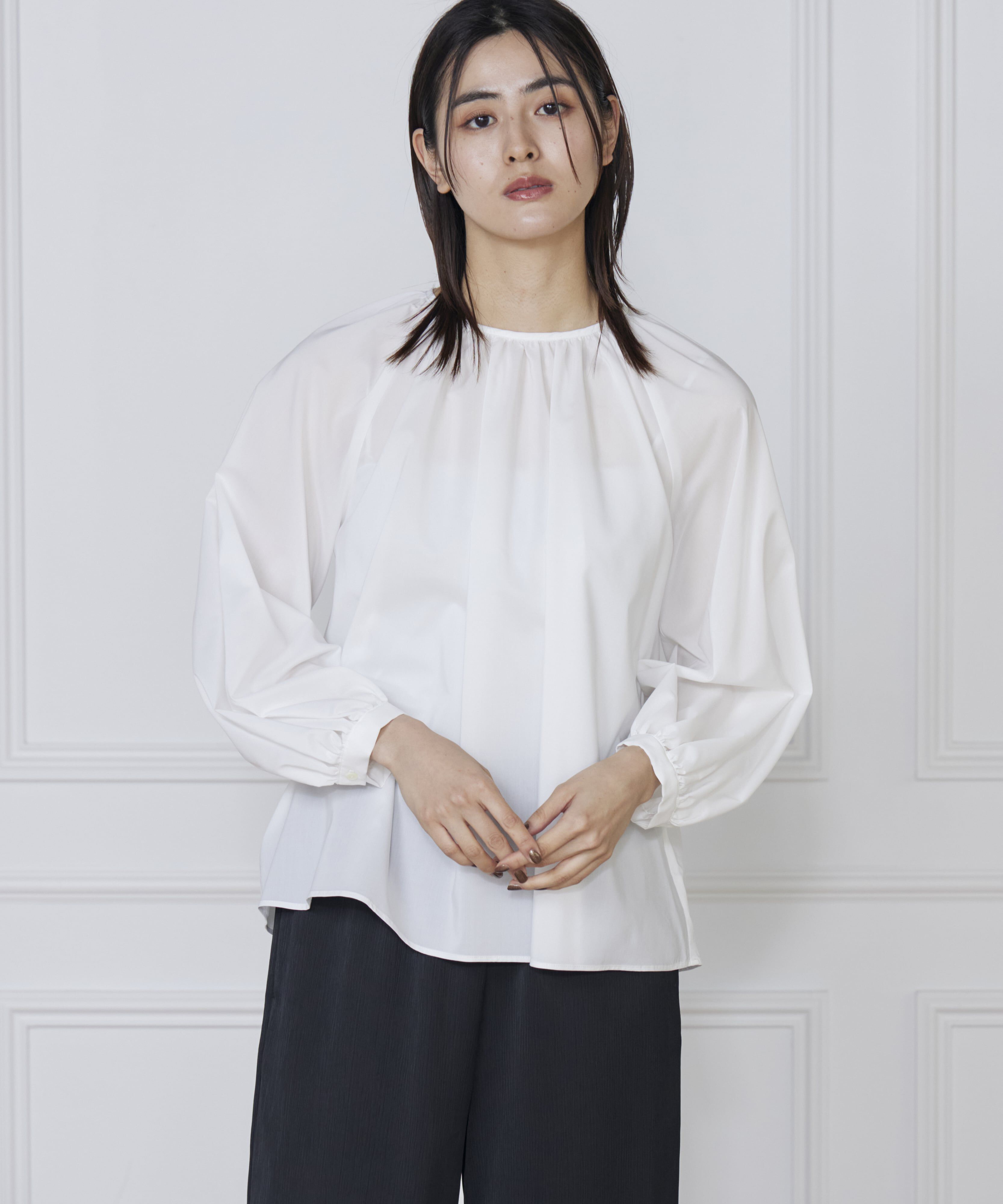 DAY by DAY it&rsquo;s international「ラグランギャザーブラウス」|シャツ・ブラウス|オフホワイト1