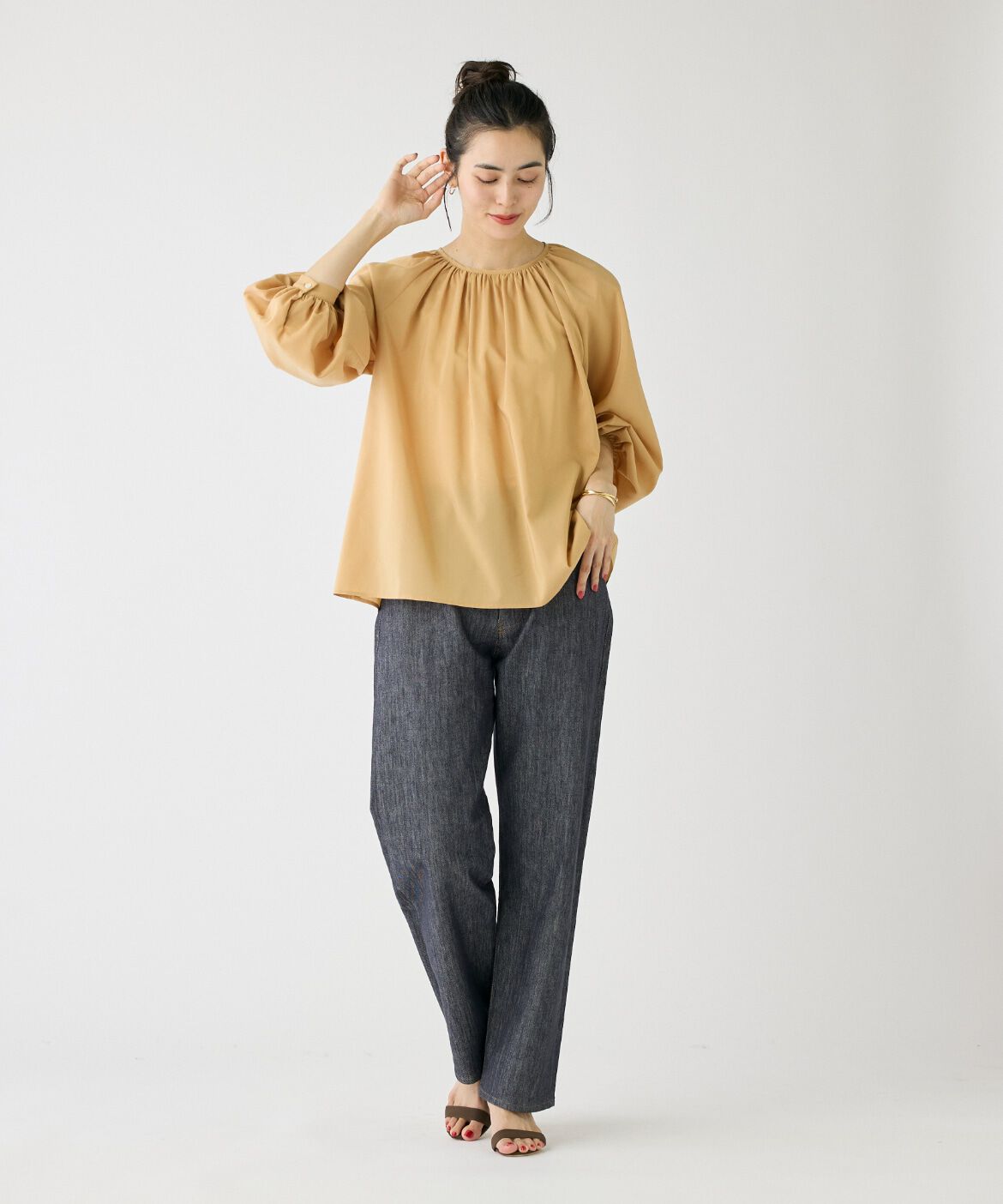 DAY by DAY it&rsquo;s international「ラグランギャザーブラウス」|シャツ・ブラウス|