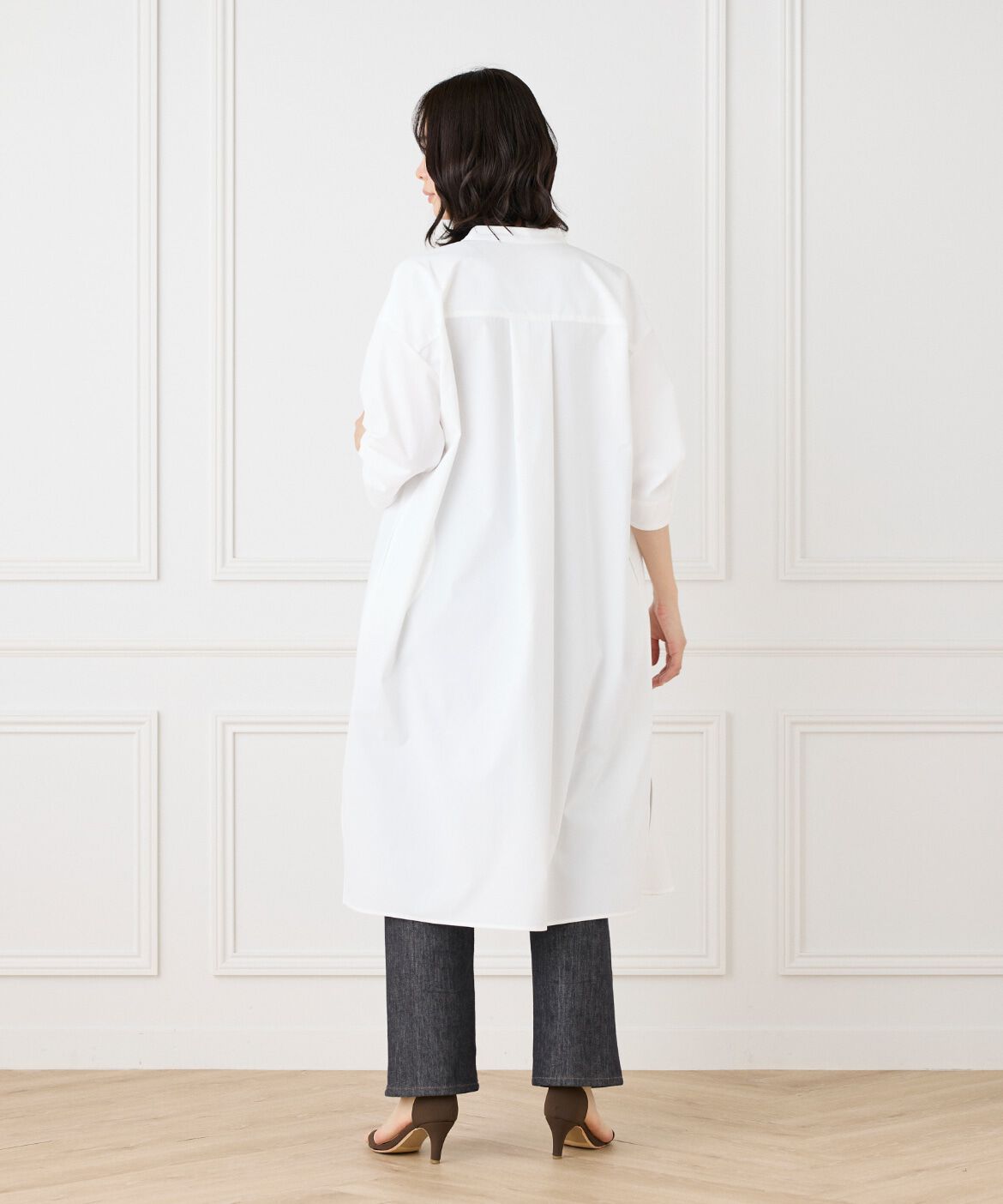 DAY by DAY it&rsquo;s international「バンドカラーツイストスリーブワンピース」|ワンピース|