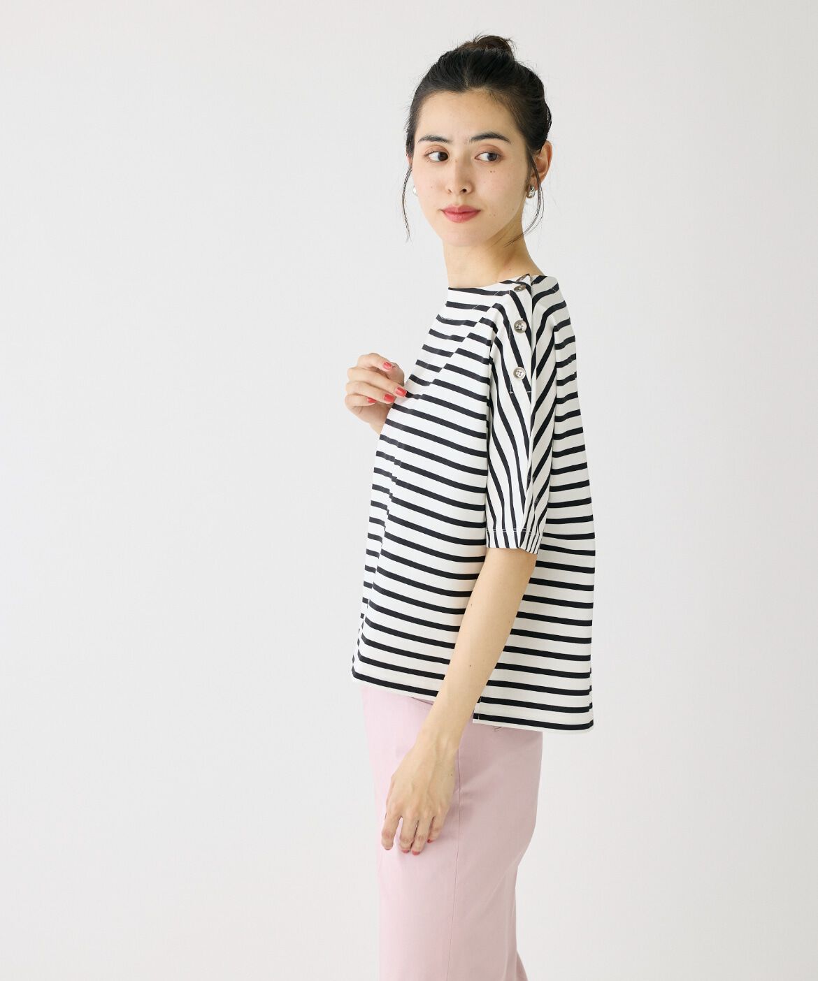 DAY by DAY it&rsquo;s international「ボタンポイントドルマンスリーブプルオーバー」|Tシャツ・カットソー|