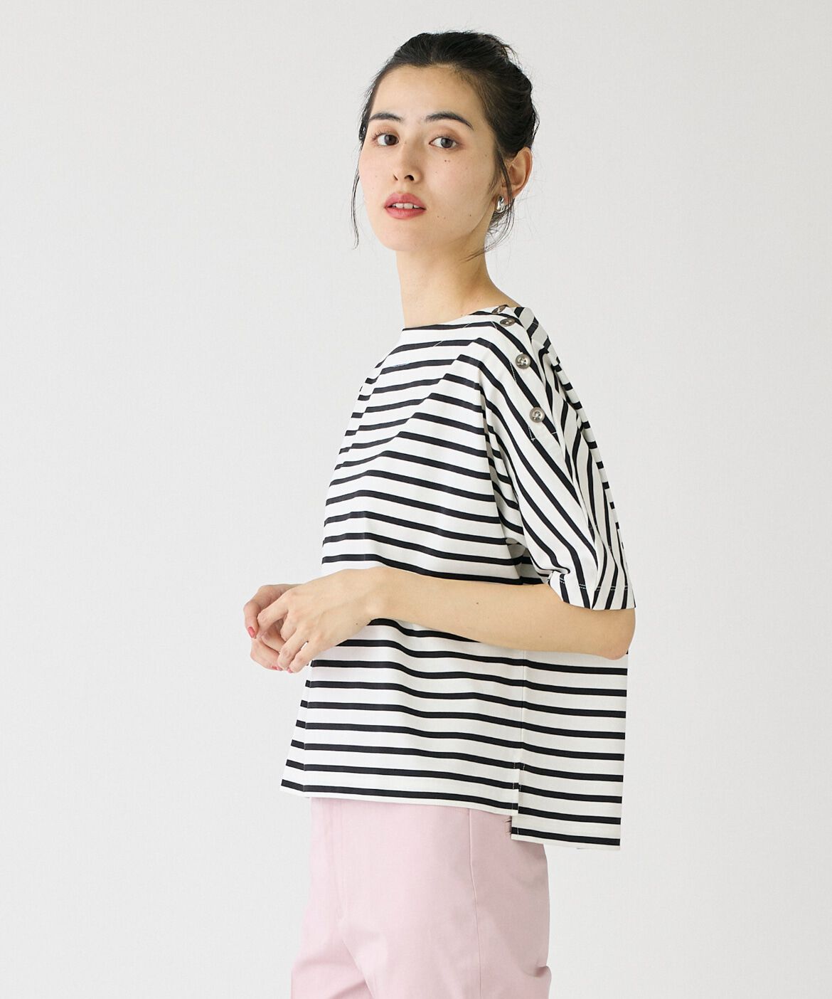 DAY by DAY it&rsquo;s international「ボタンポイントドルマンスリーブプルオーバー」|Tシャツ・カットソー|