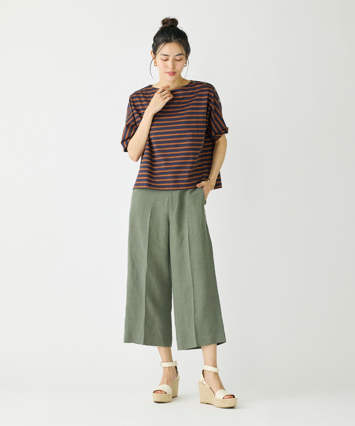 DAY by DAY it&rsquo;s international「ボタンポイントドルマンスリーブプルオーバー」|Tシャツ・カットソー|