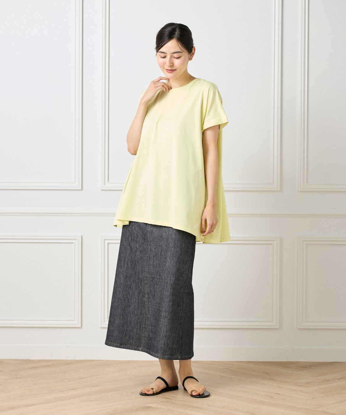 DAY by DAY it&rsquo;s international「フレンチスリーブチュニックカットソー」|Tシャツ・カットソー|