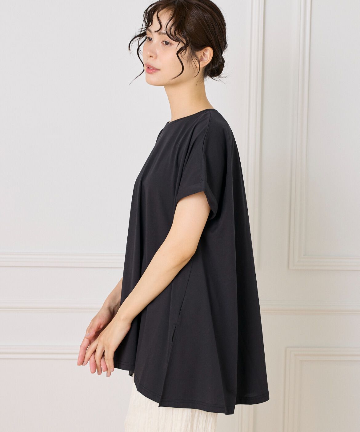 DAY by DAY it&rsquo;s international「フレンチスリーブチュニックカットソー」|Tシャツ・カットソー|