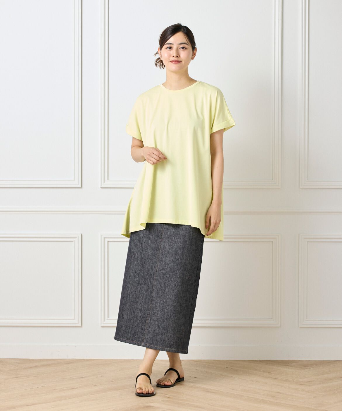 DAY by DAY it&rsquo;s international「フレンチスリーブチュニックカットソー」|Tシャツ・カットソー|