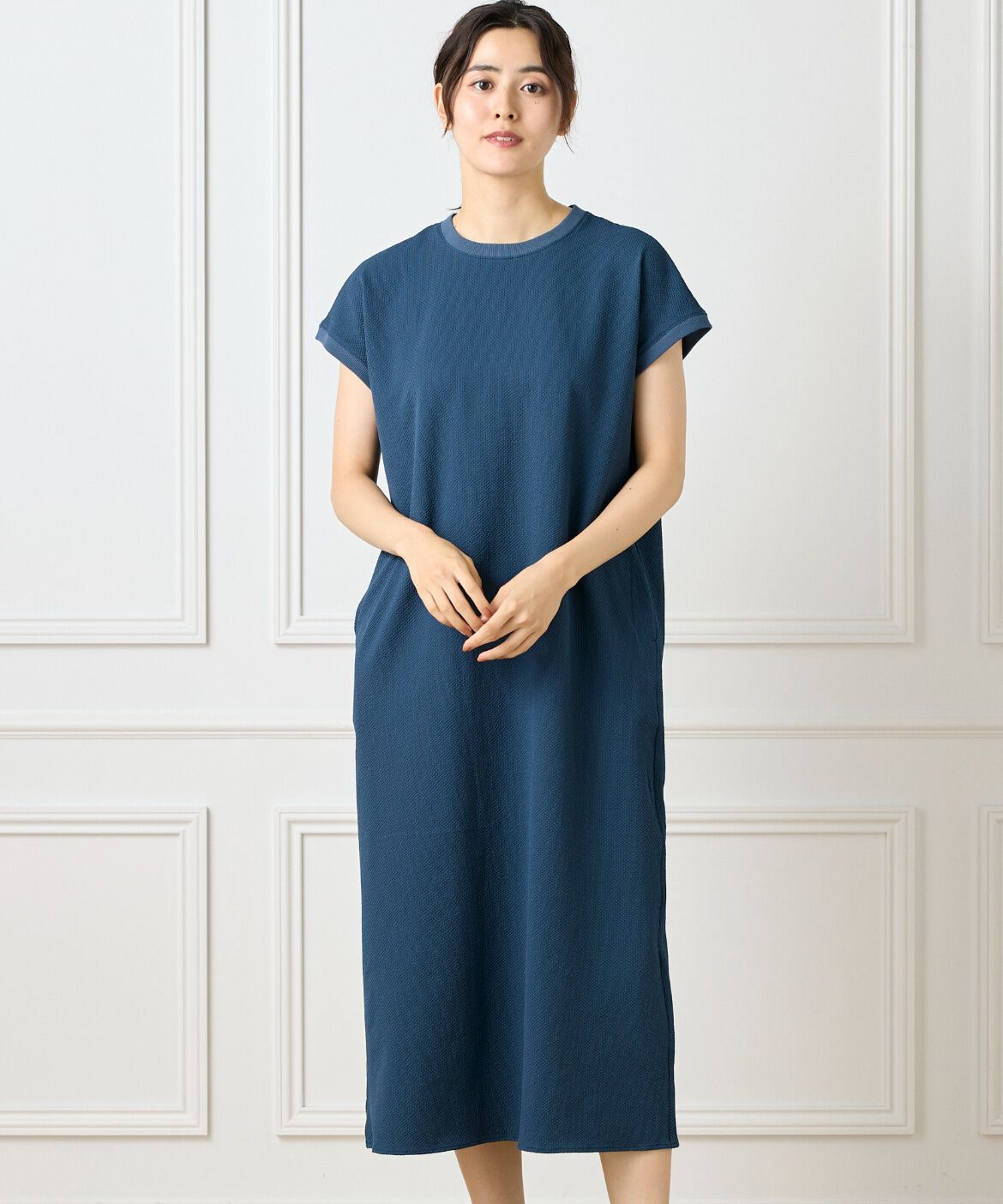 DAY by DAY it&rsquo;s international「フレンチスリーブワンピース《グランサッカー》」|ワンピース|