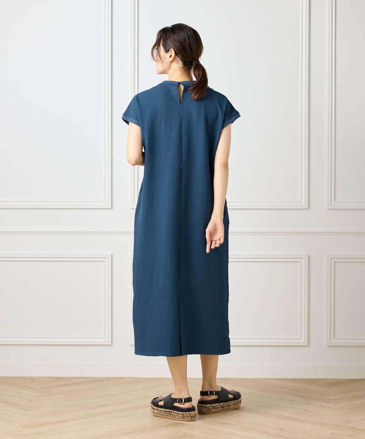 DAY by DAY it&rsquo;s international「フレンチスリーブワンピース《グランサッカー》」|ワンピース|