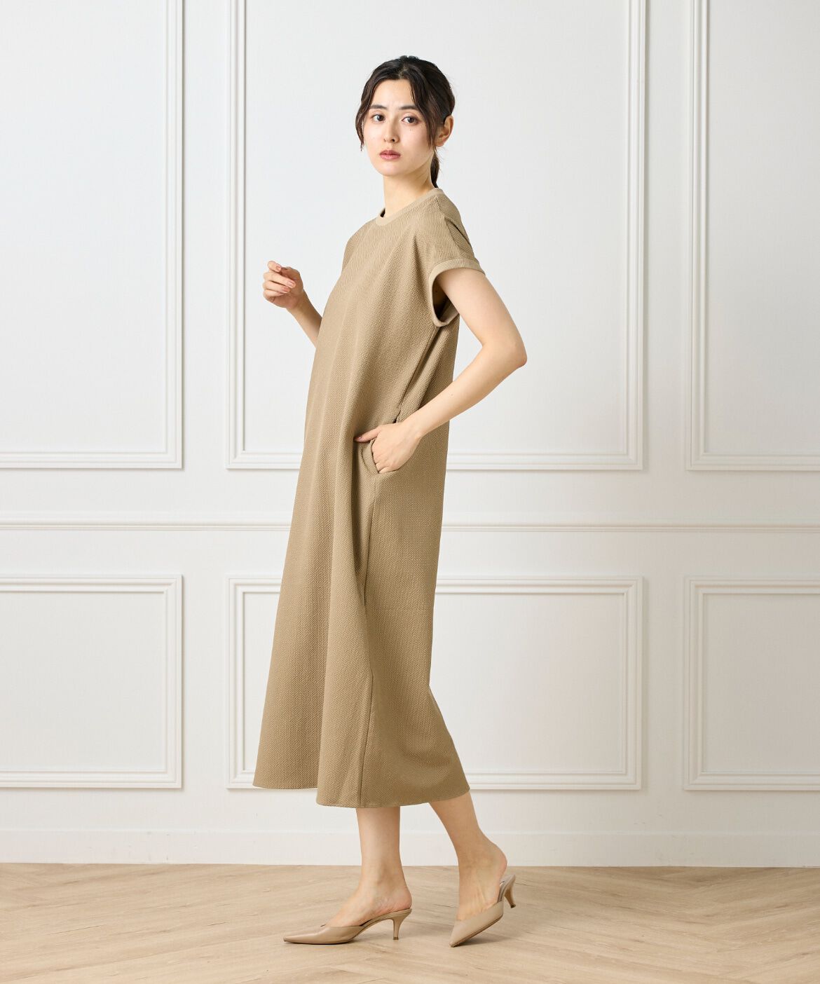 DAY by DAY it&rsquo;s international「フレンチスリーブワンピース《グランサッカー》」|ワンピース|