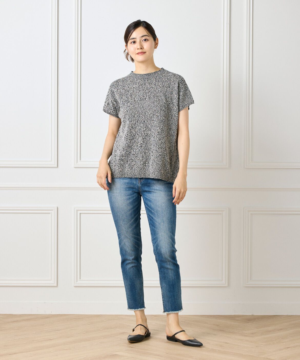 7-IDconcept.「ブークレミックスニット」|ニット・セーター|