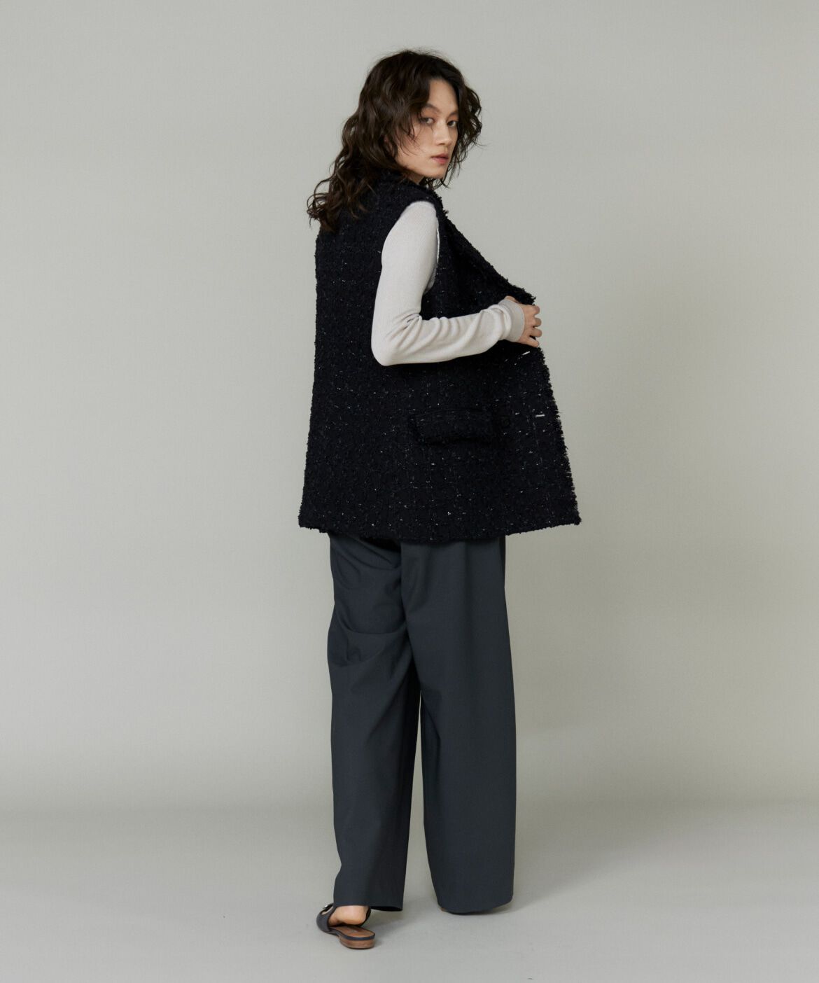 la veille by SUPERIOR CLOSET「LINTONテーラードジレ」|その他|