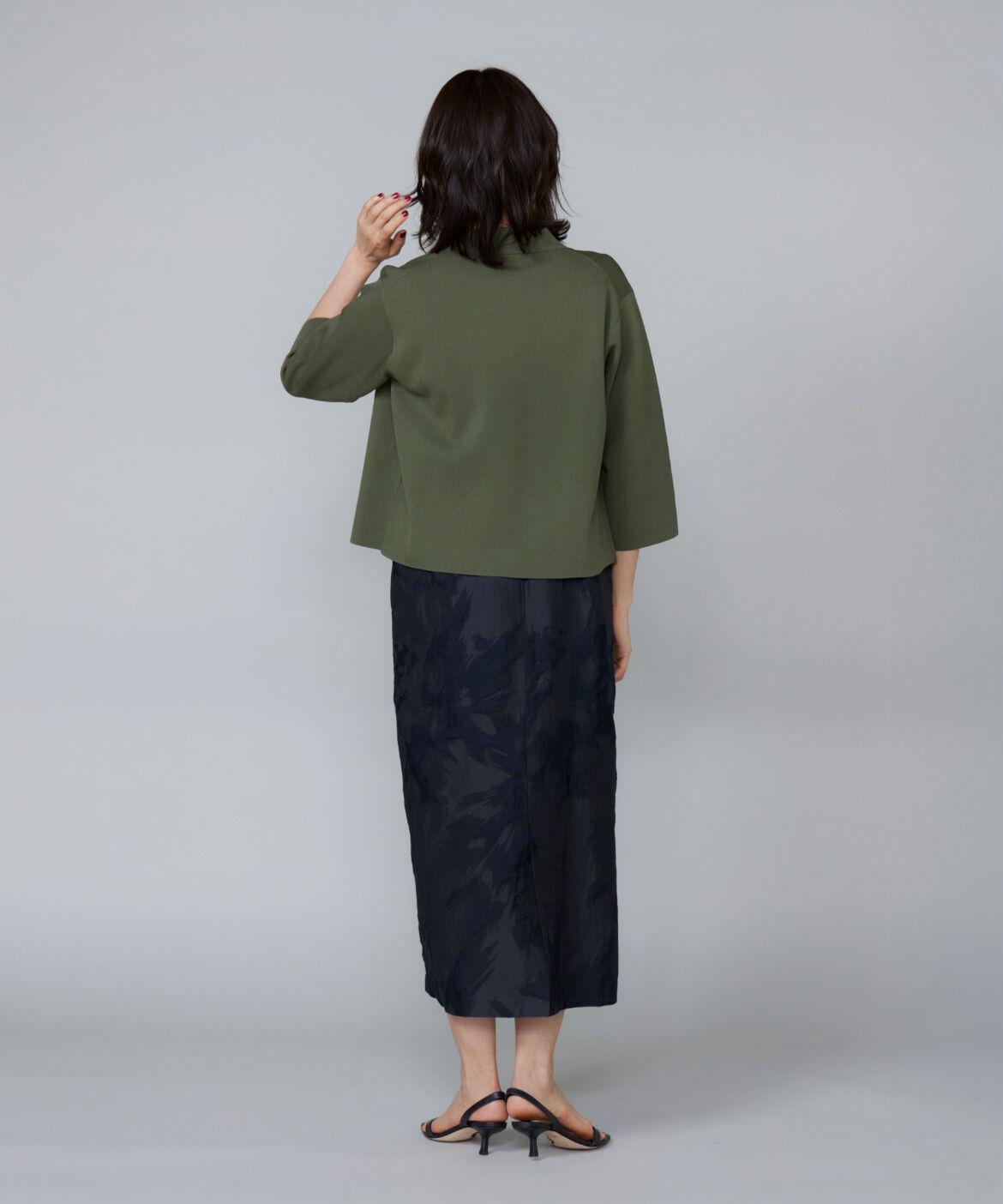 Le Souk「ジャカードジャンパードレス」|ワンピース|