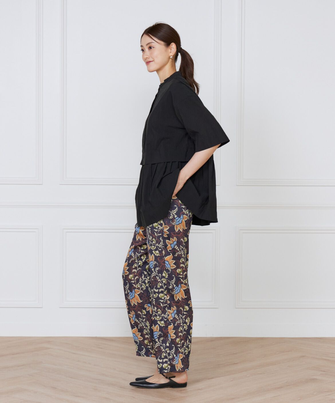 Le Souk「《大きいサイズ》ティアードブラウス」|シャツ・ブラウス|