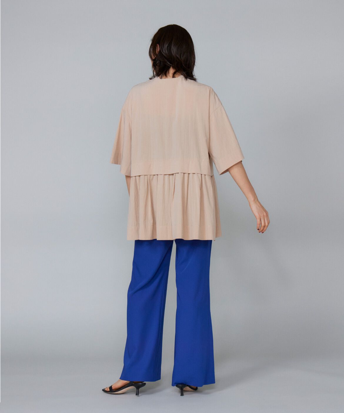 Le Souk「《大きいサイズ》ティアードブラウス」|シャツ・ブラウス|