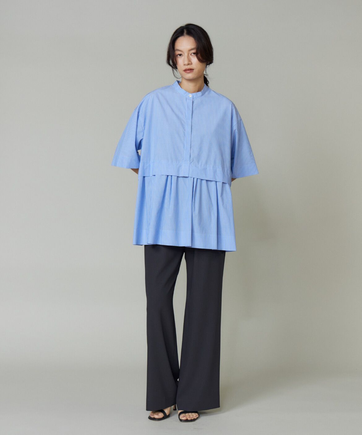 Le Souk「《大きいサイズ》ティアードブラウス」|シャツ・ブラウス|