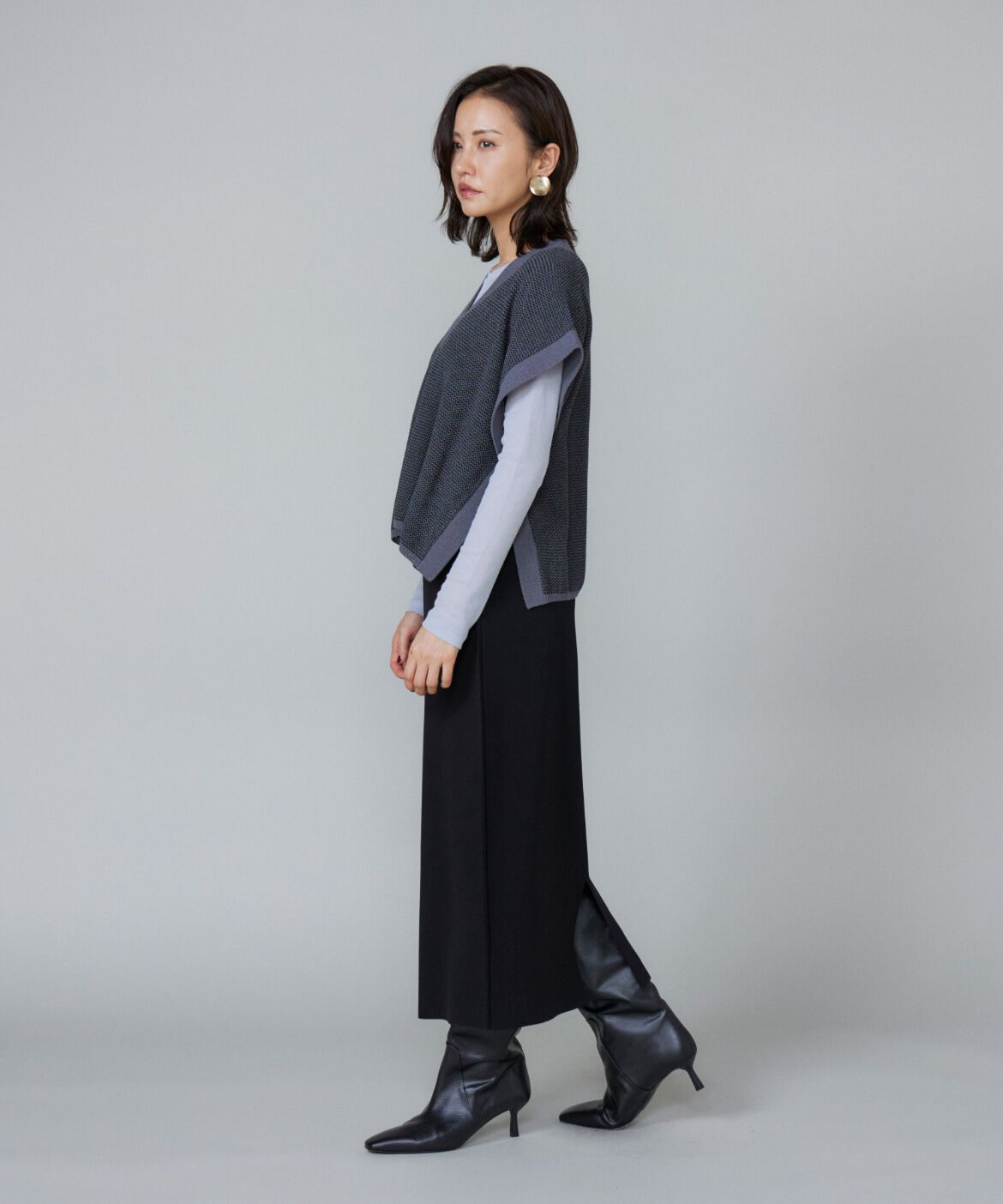 Le Souk「《大きいサイズ》シアーテレコロンT」|Tシャツ・カットソー|