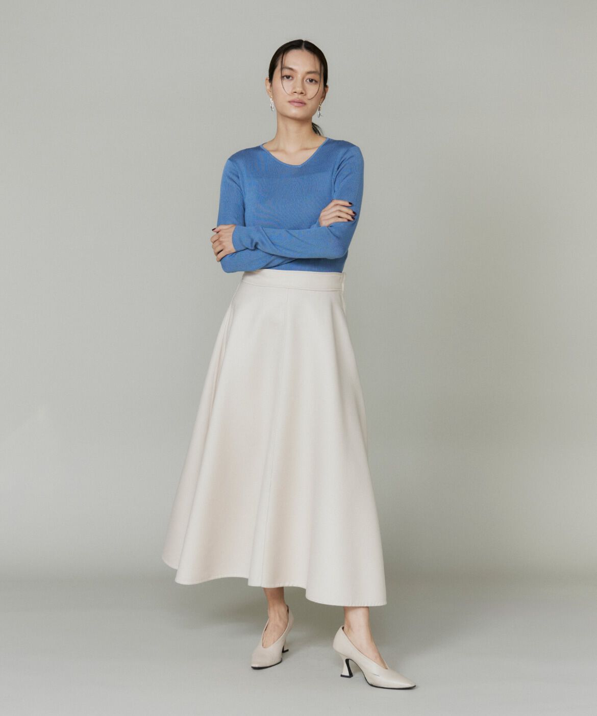 la veille by SUPERIOR CLOSET「シルクリブプルオーバー」|ニット・セーター|