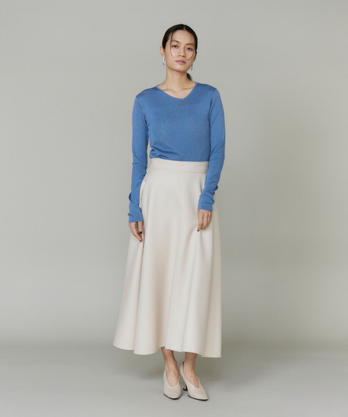 la veille by SUPERIOR CLOSET「シルクリブプルオーバー」|ニット・セーター|