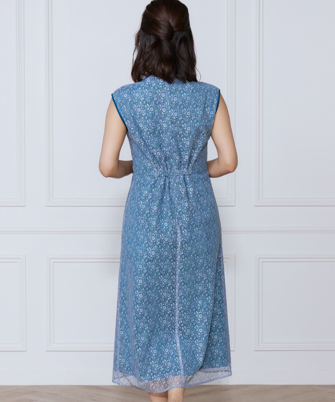 ef-de Black「小花柄配色レースワンピース」|ワンピース|