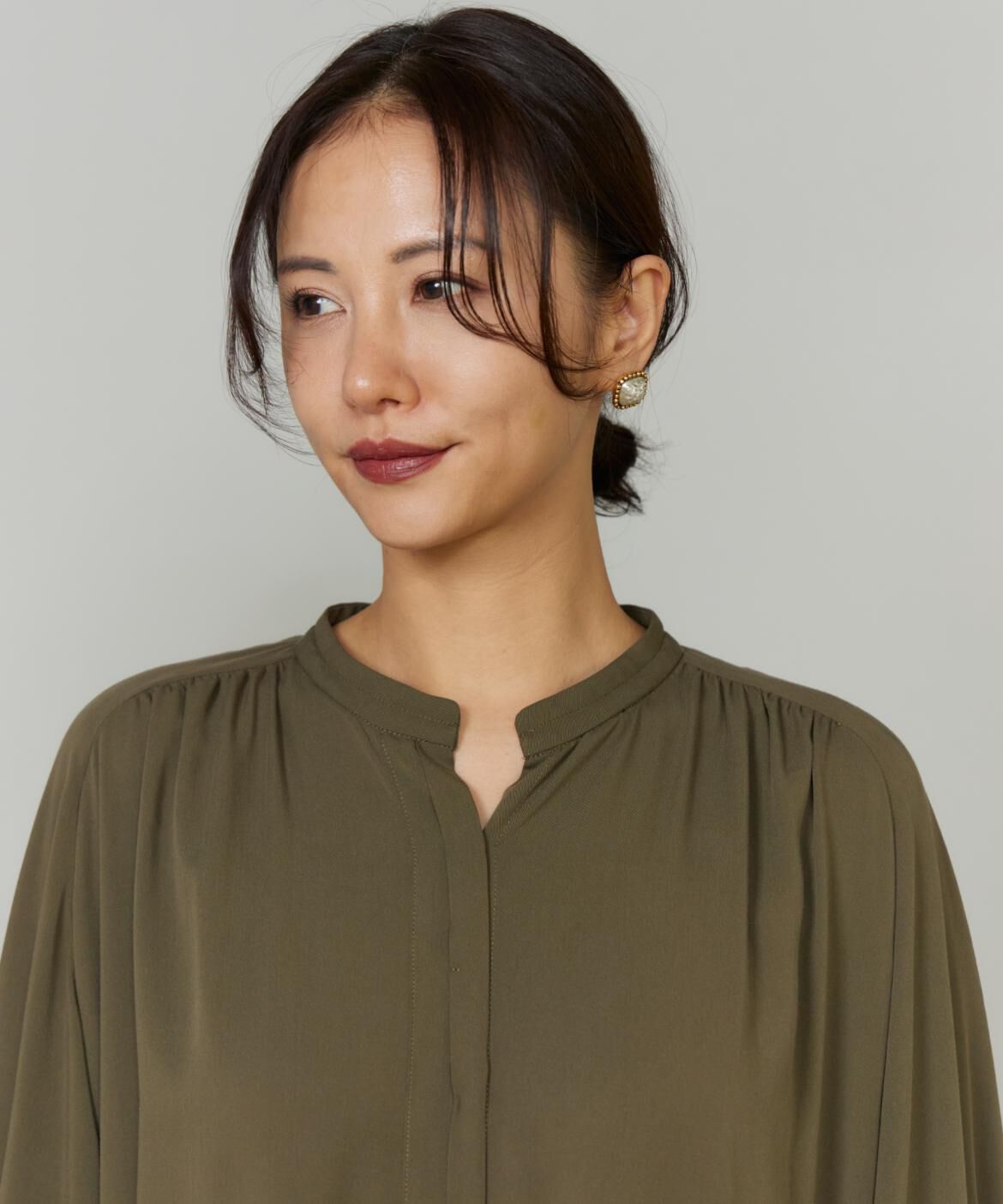 Le Souk「サイドギャザーワンピース」|ワンピース|