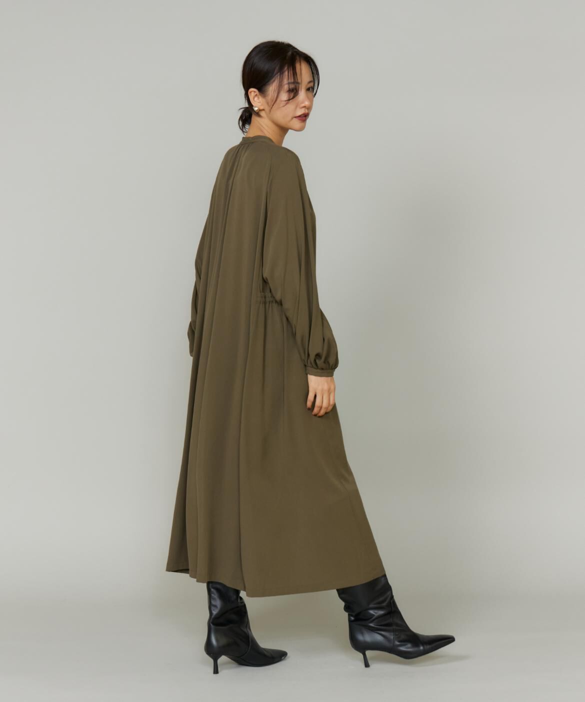 Le Souk「サイドギャザーワンピース」|ワンピース|