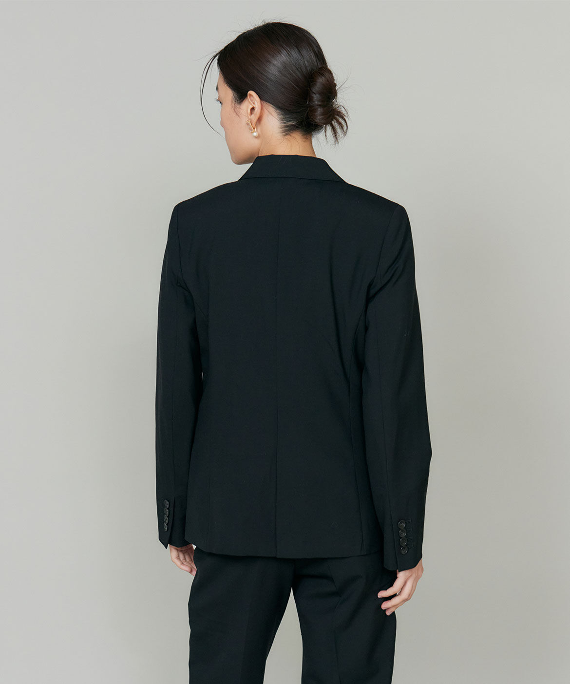 INED「オゾン防縮加工シングルジャケット」|テーラードジャケット|