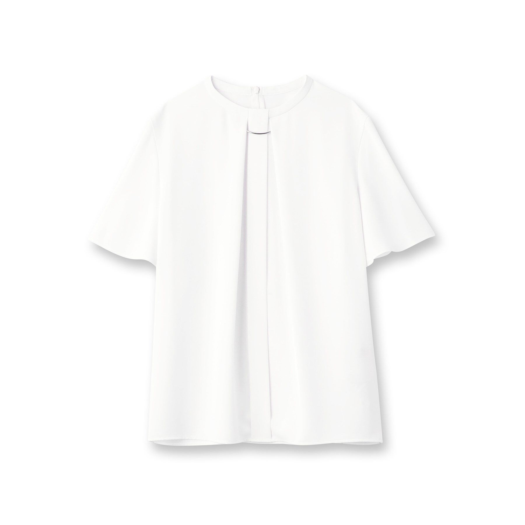 UNTITLED「【通勤／二の腕カバー】メタルパーツブラウス」|シャツ・ブラウス|