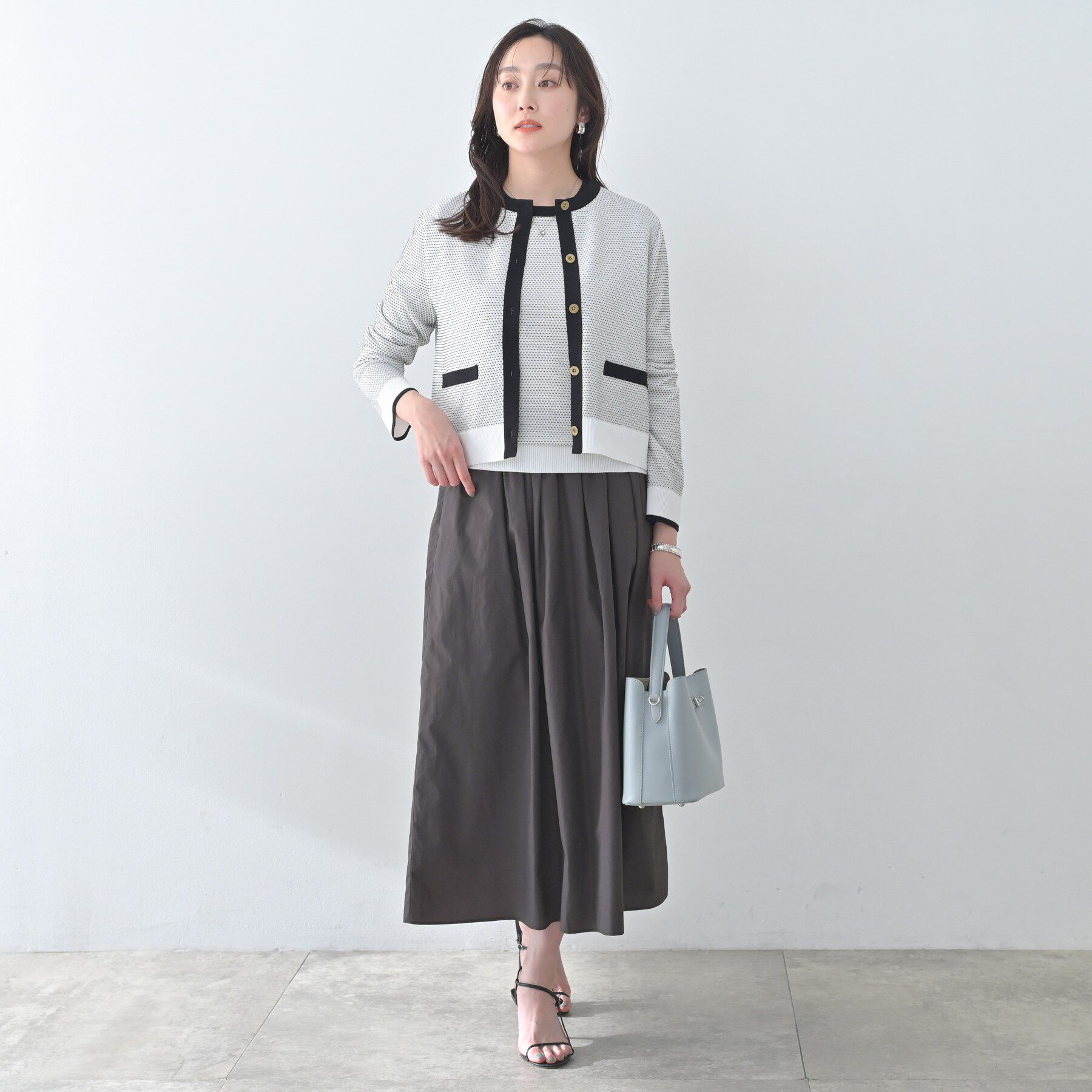 UNTITLED「シャイニータイプライタースカート」|スカート|