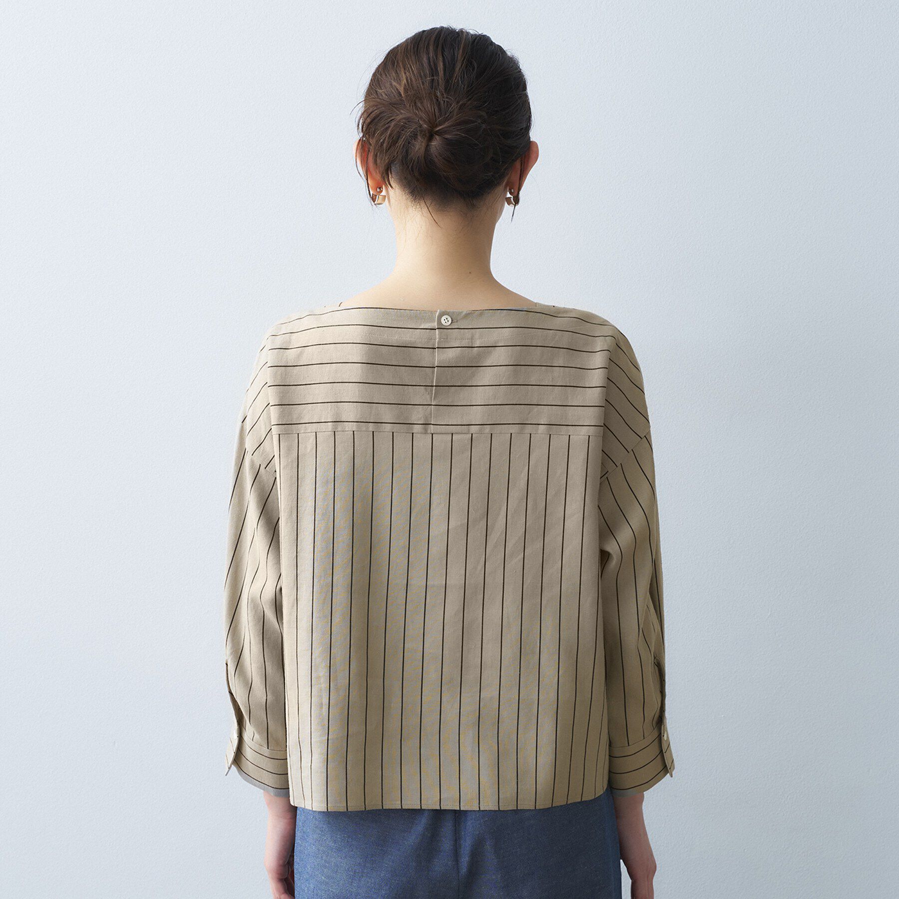 UNTITLED「ボートネックブラウス」|シャツ・ブラウス|