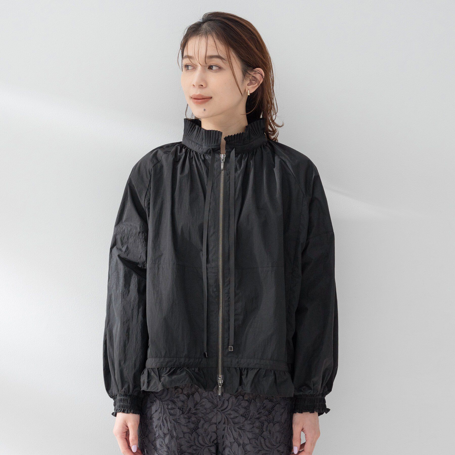 UNTITLED「【MARILYN MOON】プリーツマリンブルゾン」|ブルゾン・スタジャン|